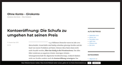 Desktop Screenshot of ohne-konto.com